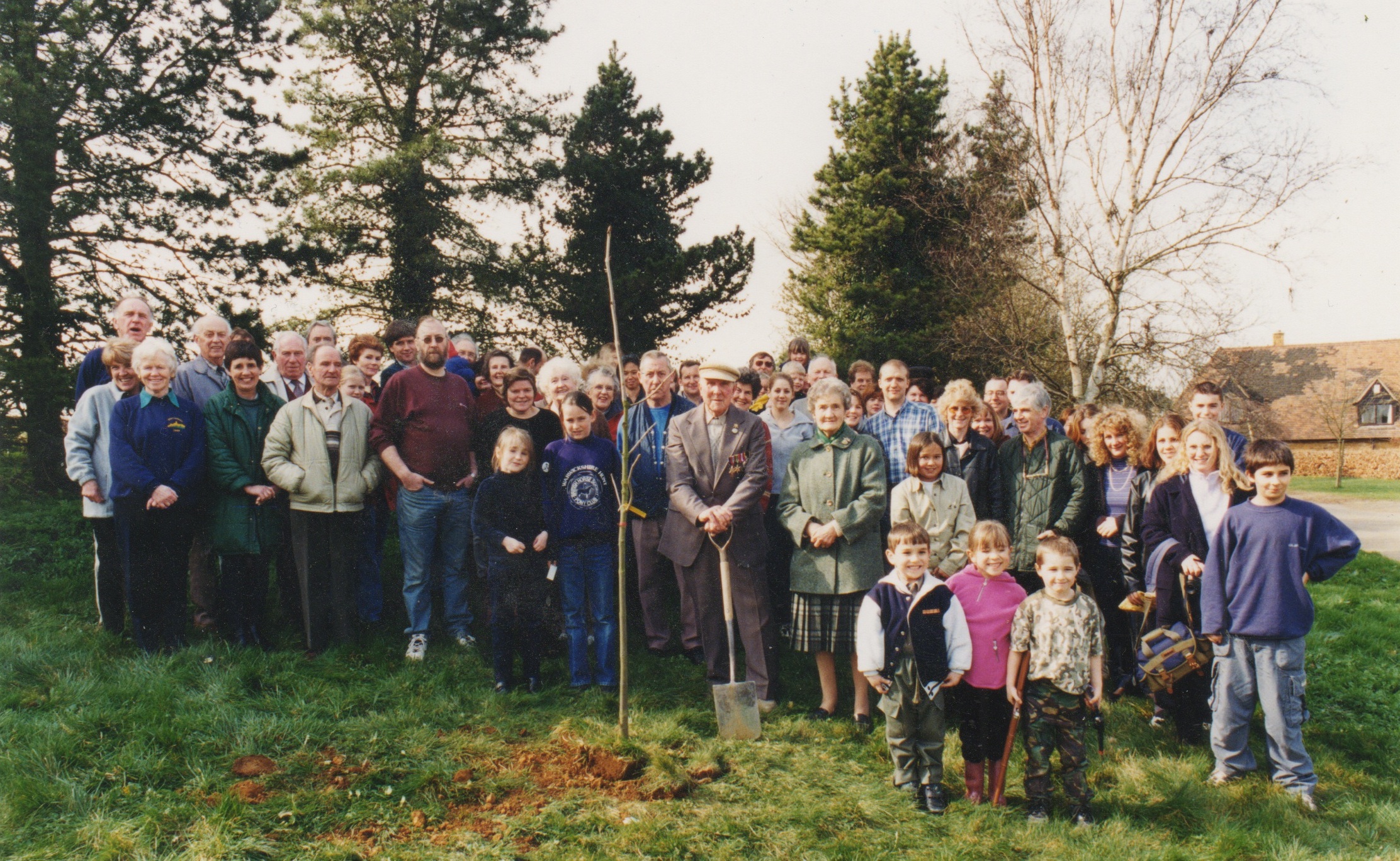 Planting of a Tree next to Shotteswell Playing Field