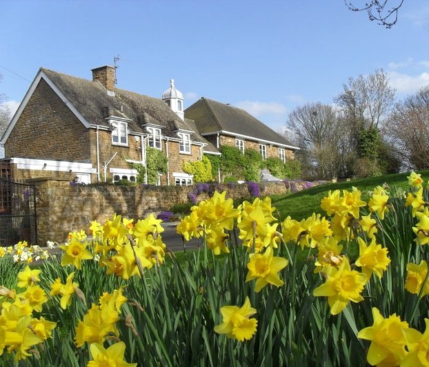 Cherry Lodge in Spring