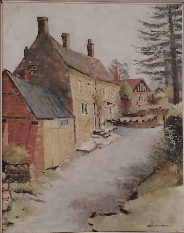 Painting of the old bakery