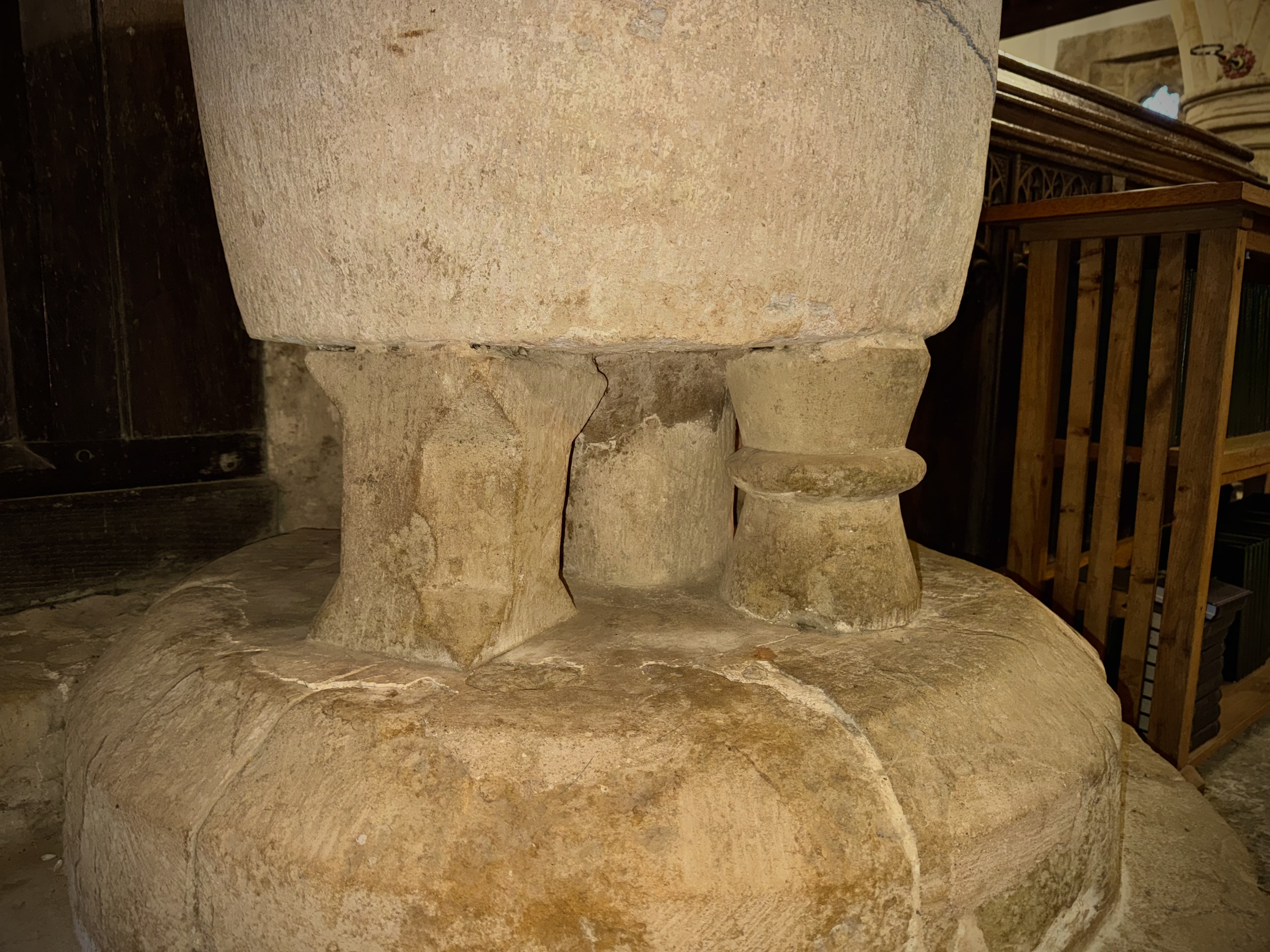 Wheat shaped support